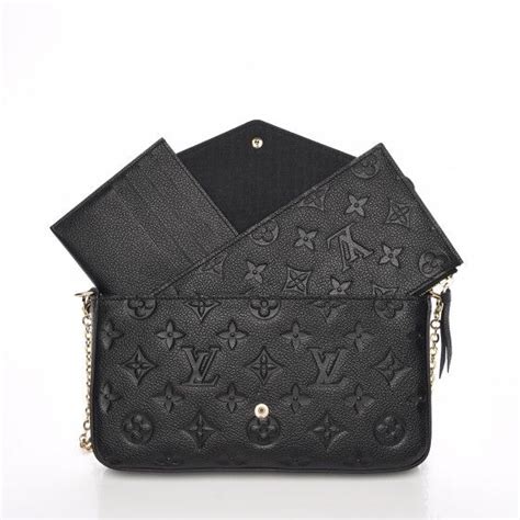 lv pochette felicie in monogram in noir|lv pochette accessoires.